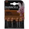 Duracell Batéria alkalická ceruzková AA LR06 1.5V Plus Extra Life 4ks balenie