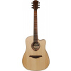 Akustická gitara LAG pre pravákov, typ Dreadnought, Western