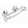 NOVASERVIS METALIA 57 batéria sprchová nástenná termostatická k sprchovým stĺpom, rozteč 150mm, chróm, 57962/1,0
