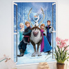 Samolepka na stenu Ľadové Kráľovstvo | Frozen 50x70 cm