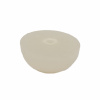 Poloperly plastové biele, priemer 10 mm - M111
