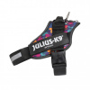 Julius-K9 IDC Powerharness Mixed Hearts - postroj najvyššej kvality, postroj pre psa s farebnými srdiečkami - Mini
