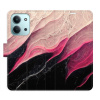 Flip pouzdro iSaprio - Xiaomi Redmi 15C - BlackPink Marble s kapsičkami na karty (Flipové knížkové pouzdro, obal, kryt iSaprio s přihrádkami na karty a motivem)