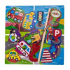 EuroBaby puzzle na chytanie a vkladanie doprava