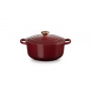 Le creuset Signature hrniec okrúhly 20cm Farba: Garnet