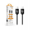 Datový kabel ALIGATOR POWER 100W, USB-C/USB-C 5A, 1,5m černý (DATKP46)