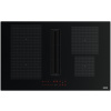 Odsavač par s indukční deskou Franke Maris 2Gether Minimal Black FMA 8381 HI Černé sklo, pro vnější odtah 340.0705.228