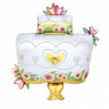 Party Fóliový balón Torta 59 x 85 cm – narodeninová dekorácia