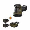 Aku excentrická bruska CBE 125-3 SET 20 V/2x4,0 Ah BRUSHLESS Narex CAMOUFLAGE 65406345019