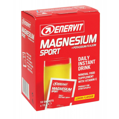 ENERVIT Magnesium Sport, box, 10x15g citron