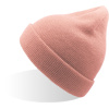 Atlantis Headwear Čepice Kid Wind-S, pletená, dětská COT33023504899-pink Růžová UNI
