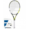 Tenisová raketa Babolat Pure Aero Team + výplet - Biely, Sivý, Žltý (4)