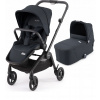 Kočík Recaro Sadena/Celona Prime Mat Black 3v1 (Recaro Sadena kočík 2v1, kočík + gondola)