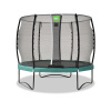 EXIT TOYS Exit Allure Classic trampolína s ochrannou sieťou priemer 305 cm, zelená farba, NOVINKA