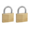 MASTER LOCK Visiaci zámok mosadzný 2x50mm