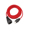 Brennenstuhl kvalitný plastový predlžovací kábel 10m červená H05VV-F 3G1,5 1167464