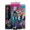 Mattel - Bábika Monster High Frankie Stein s modrými a čiernymi pruhovanými vlasmi