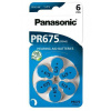 Panasonic baterie do naslouchadel 6ks PR675(PR44)