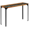 Príručný stolík z recyklovaného dreva 120x35x76 cm-ForU-247323
