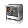 Tim Sistem Sporák na tuhé palivá NORTH ECO inox 8,73 kW, 90 x 60 x 85 cm, P