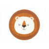 OKRUHÁ PODLOŽKA NA STÔL PRE DETI Ø 38 cm - MOTÍV LEV