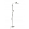 Hansa Viva Sprchový set s vaňovým termostatom, priemer 25 cm, 3 prúdy, chróm 65162201