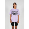 MJG Heavy Oversized Tee Ladies - BUTTERFLY ILLUSION - lilac S