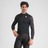 SPORTFUL Cyklistický dres s dlhým rukávom zimný - SRK THERMAL - čierna 3XL