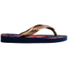 Havaianas Hav. Kids Top Pets Navy Blue/Rose G Flip Flops Unisex Navy Blue/Rose 12C