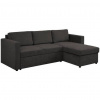 Carryhome ROHOVÁ SEDACIA SÚPRAVA, textil, sivohnedá, tmavohnedá - Online Only obývacie izby - 002157006801