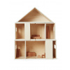 Ferm Living Skladací domček pre bábiky Toro Natural – prírodný