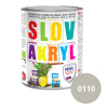 Slovlak Slovakryl 0110 svetlo šedý 0,75kg