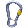 Black Diamond GRIDLOCK SCREWGATE CARABINER Sivá