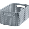 Košík na prádlo Curver® STYLE S, sivý, 19,4x28,5x13 cm