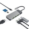 Green Cell Adapter HUB Connect 7in1 (3xUSB-A 3.1 HDMI 4K 60Hz USB-C PD 85W) for Apple MacBook,Lenovo,Asus,Dell
