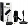 Dynamický mikrofón pre podcasty Shure MV7+K-BNDL XLR/USB-C so statívom
