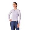 Castelli Espresso W LS Jersey, Purple mist/ Dark Night shade Veľkosť: XL Dámske letný dres s dlhým rukávom