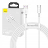Baseus CATYS-A02 USB - USB typu C 6A 66W, 2m, bílý