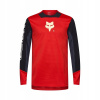 Cyklistický dres FOX Defend Elevated LS Jersey - Fluorescent Red| veľ. M