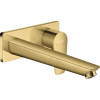 Hansgrohe 71734990 TALIS E umývadlová batéria pod omietku, s výtokom 225 mm, leštený vzhľad zlata