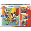 Educa - Puzzle 4v1 Mickey Mouse a kamaráti - 1-39 dielov