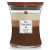 WOODWICK Trilogy Café Sweets, Medium Scented Candle - 275 g