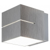 Nástenné svietidlo G9 Silver Minimalist Kaunas 7019 Rabalux