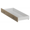 Textilomanie Úložný box pod posteľ IKAROS 200 cm, dub sonoma
