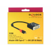 Delock USB 2.0 adaptér [1x USB-C® zástrčka - 1x DVI zásuvka 24+5-pólová] 61213; 61213