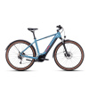 Elektrokolo Cube Nuride Hybrid Performance 500 Allroad metalblue´n´red Easy Entry 2024 S 50 cm