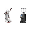 La Pavoni Esperto Abile + Eureka Atom Specialty 65, black