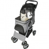 Trixie Kočík pre psov BUGGY, rýchlosklápací, 47 x 100 x 80cm, nosnosť do 15 kg, sivá