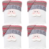 Tutumi Tutumi, poťah na operadlo stoličky Santa Claus YX22020 4 ks, CHR-00689