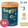 3x BEGGS 3 Mlieko batoľacie 800 g 12m+ VP-F178383